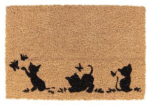 Rohožka s mačiatkami Kittens - 60 * 40 * 1 cm - Clayre & Eef