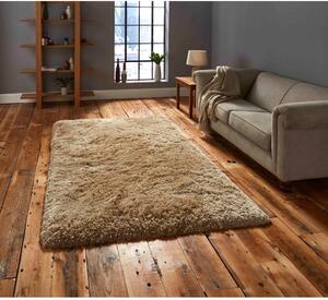 Béžový ručne tuftovaný koberec Think Rugs Polar PL Beige, 120 × 170 cm