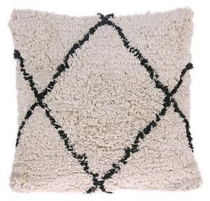 Béžovo-krémový vankúš s strapcami Diamond- 50 * 50cm - HKLIVING