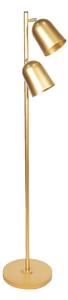 Zlatá stojaca lampa - 26 * 39 * 130 cm - Clayre & Eef