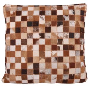 Kožený polštář s výplní Enrico 1 - 60 * 60 cm - Collectione