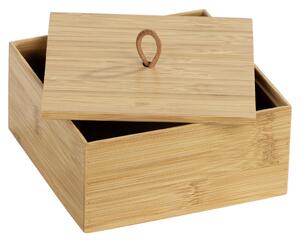 BOX, drevo, bambus15/7/15 cm - Úložné boxy & dekoračné boxy