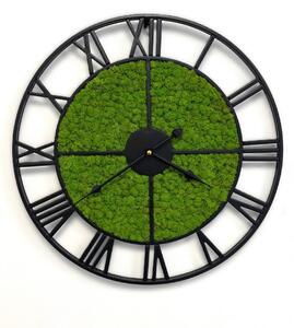 Machové hodiny 47cm - kruh
