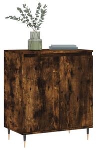 Komoda dymový dub 60x35x70 cm spracované drevo