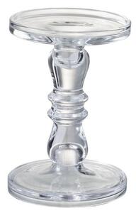Sklenený transparentné svietnik Leti medium - Ø 13*19cm - J-Line by Jolipa