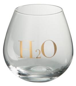 Pohárik na vodu H2O Gold - Ø 10*11 cm - J-Line by Jolipa