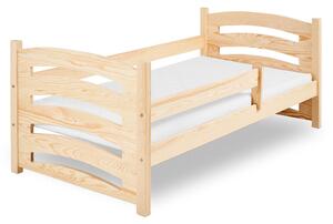 Detská posteľ Mela 80 x 160 cm, borovica Rošt: Bez roštu, Matrac: Bez matraca