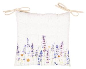 Podsedák s výplňou Lavander Fields - 40 * 40 cm - Clayre & Eef