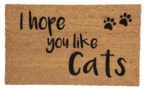 Clayre & Eef Rohožka Like Cats - 75*45*1 cm - Clayre & Eef