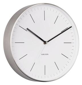 Karlsson 5732WH dizajnové nástenné hodiny, pr. 28 cm