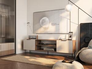 TV STOLÍK FLORENCE WARMSKÝ ORECH / KAŠMÍR 180 cm