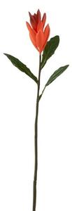 Oranžová kvetina Lily - 51cm - J-Line by Jolipa