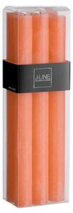 Box 6ks sviečok v lososovej farbe Salmon - Ø 2 *23cm / 13h - J-Line by Jolipa