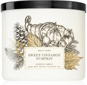 Bath & Body Works Sweet Cinnamon Pumpkin vonná sviečka 411 g