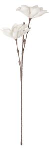 Biela dekoračné kvetina - 77 cm - Clayre & Eef