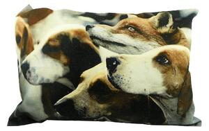 Bavlnený vankúš foxhound s líškou - 50*10*35cm - Mars & More