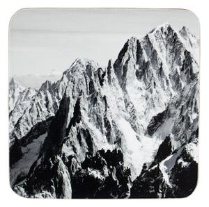 Pevné korkové podtácky Mont Blanc (set 6ks) - 10*10*0,4cm - Mars & More