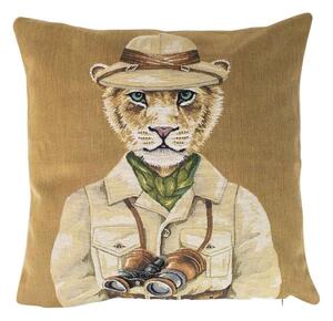 Gobelínový vankúš safari Lev - 45 * 15 * 45cm - Mars & More