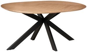 JEDÁLENSKÝ STÔL, dub, prírodná farba, 160/120/76 cm MID.YOU - Online Only jedálne, Online Only