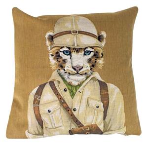 Gobelínový vankúš safari Panter - 45 * 15 * 45cm - Mars & More