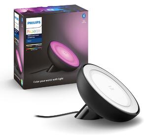 Philips HUE Bloom Gen4 EU/UK dekoračné stolové LED svietidlo 7.1W/500lm 2000-6500K čierna Bluetooth