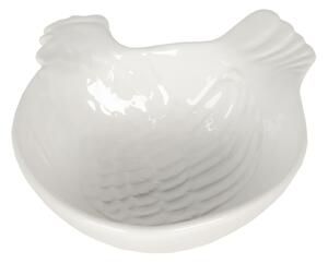 Keramická miska v tvare sliepky Campagne - 14 * 17 * 15 cm - Clayre & Eef