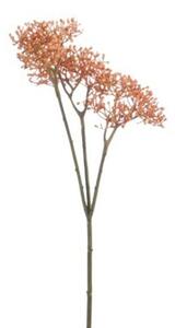 Oranžová dekoračné kvetina - 10 * 30 cm - J-Line by Jolipa