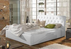 Manželská posteľ NEAPOL + rošt, 140x200, soft 17
