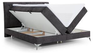 Drevko Čalúnená posteľ Adel - Soft 17 - 160 x 200 cm, Biela
