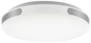 Rabalux 6490 LED stropné svietidlo Danuta 1x24W | 1730lm | 4000K- hviezdny efekt, chróm, biela
