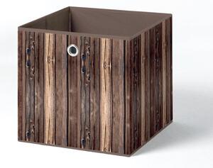 Úložný box Wuddi 2, motív dreva