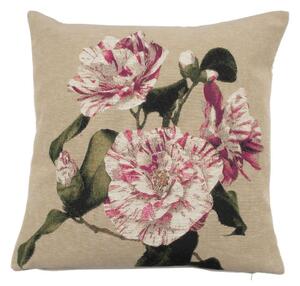 Gobelínový vankúš s kvetmi ruže Rose - 45 * 15 * 45cm - Mars & More