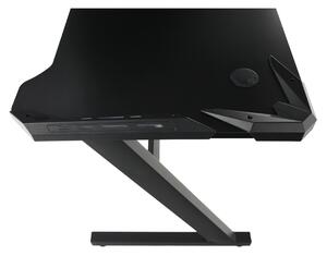 Tempo Kondela PC stôl/herný stôl, čierna, JADIS