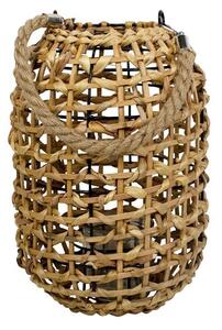 Lucerna z vodného hyacintu Valentina - 11*30*34cm - Mars & More