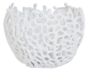 Biely kovový svietnik na čajovú sviečku Sabela - Ø 12 * 10cm - Light & Living