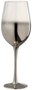 Pohárik na víno Silver Glass - Ø 9 * 26 cm - J-Line by Jolipa