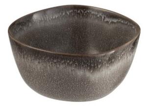 Šedo-hnedá miska Louise taupe - 11 * 12 * 6cm - J-Line by Jolipa