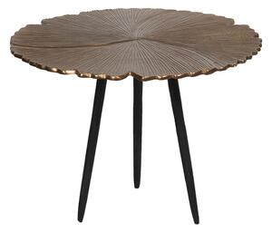 Odkladací stolík s vejárovitým dizajnom Coquilles - Ø 50 * 36 cm - Clayre & Eef