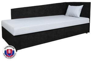 Jednolôžková posteľ (váľanda) 80 cm Eda 4 Lux (s pružinovým matracom) (P). Vlastná spoľahlivá doprava až k Vám domov. 774103