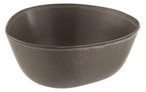 Šedo-hnedá miska Louise taupe - 20 * 20 * 9cm - J-Line by Jolipa