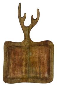 Misa z mangového dreva s parožím - 22 * 2 * 35cm - Mars & More