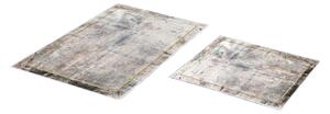 Sivo-hnedé kúpeľňové predložky v súprave 2 ks 60x100 cm – Foutastic