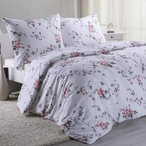 Bavlnené posteľné obliečky MIA čajová predĺžená dĺžka