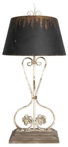Vintage stolná lampa s patinou Tristram - 48 * 48 * 105 cm E27 / max 1 * 60W - Clayre & Eef