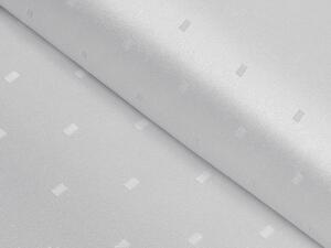 Biante Dekoračná obliečka na vankúš TF-015 Obdĺžničky - lesklé sivé 70 x 90 cm