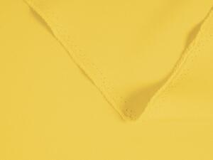Biante Dekoračný oválny obrus Rongo RG-050 Svetlo žltý 100x140 cm
