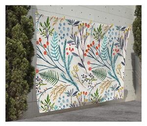 Piknik deka Surdic Manta Picnic Flores Vintage s motívom kvetov, 140 x 170 cm