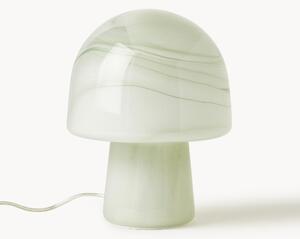 Malá stolová lampa so vzhľadom mramoru Talia
