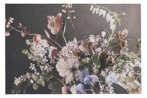 Zamatový nástenný panel s kvetmi Florien 9 - 35 * 45 * 1cm - Mars & More