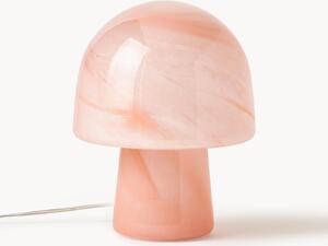 Malá stolová lampa so vzhľadom mramoru Talia